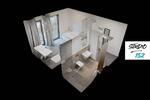 Etagenwohnung Wiesbaden Klarenthal - 1 Zimmer, 23 m&sup2;, 484&euro; | Angebot:26058617