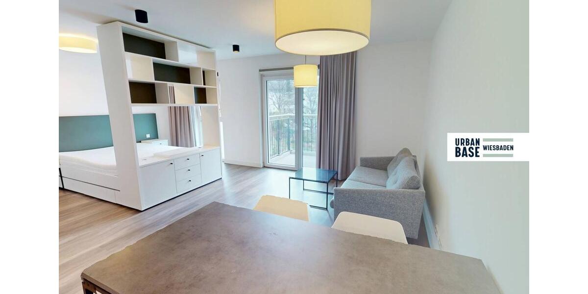 Etagenwohnung Wiesbaden Südost - 1 Zimmer, 43 m&sup2;, 796&euro; | Angebot:19594323