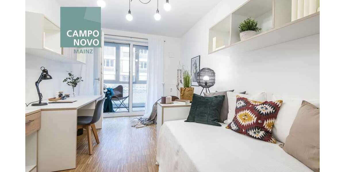 Etagenwohnung Mainz Hartenberg-Münchfeld - 1 Zimmer, 25 m&sup2;, 680&euro; | Angebot:27010285