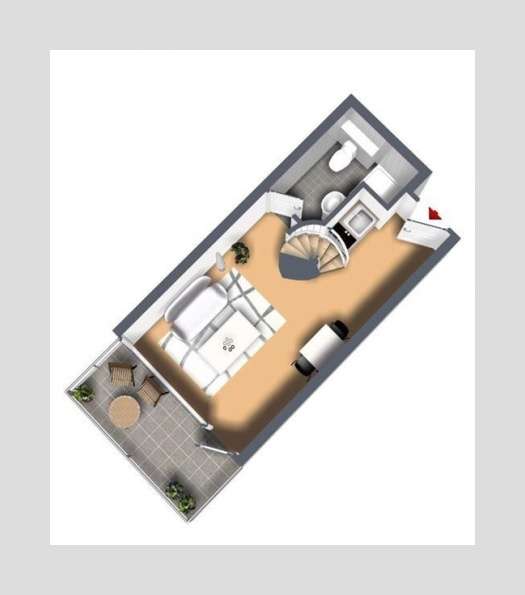 Etagenwohnung Ober-Olm Olm - 2 Zimmer, 41 m&sup2;, 550&euro; | Angebot:27152781