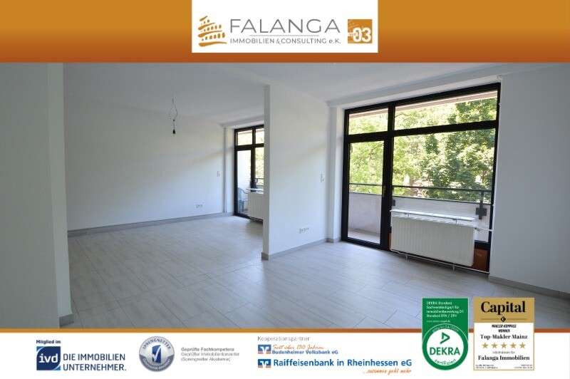 Etagenwohnung Mainz-Neustadt Neustadt - 3 Zimmer, 90 m&sup2;, 1.150&euro; | Angebot:25143268