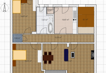 Wohnung Mainz Neustadt - 3 Zimmer, 90 m&sup2;, 1.500&euro; | Angebot:26889706